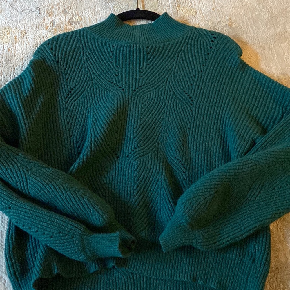 High Neck Knit Sweater
